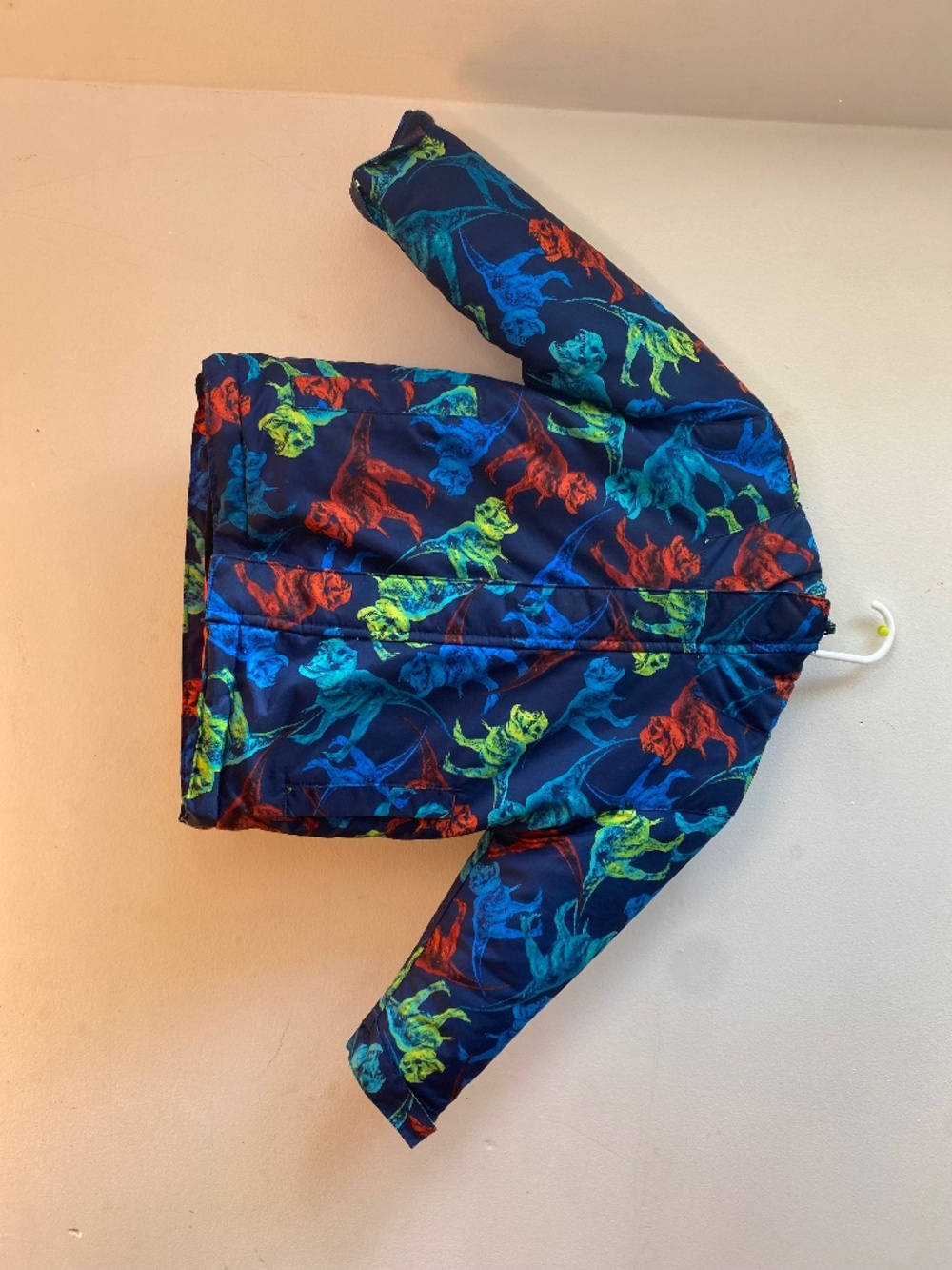 3T Dinosaur Winter Jacket with fleece insert